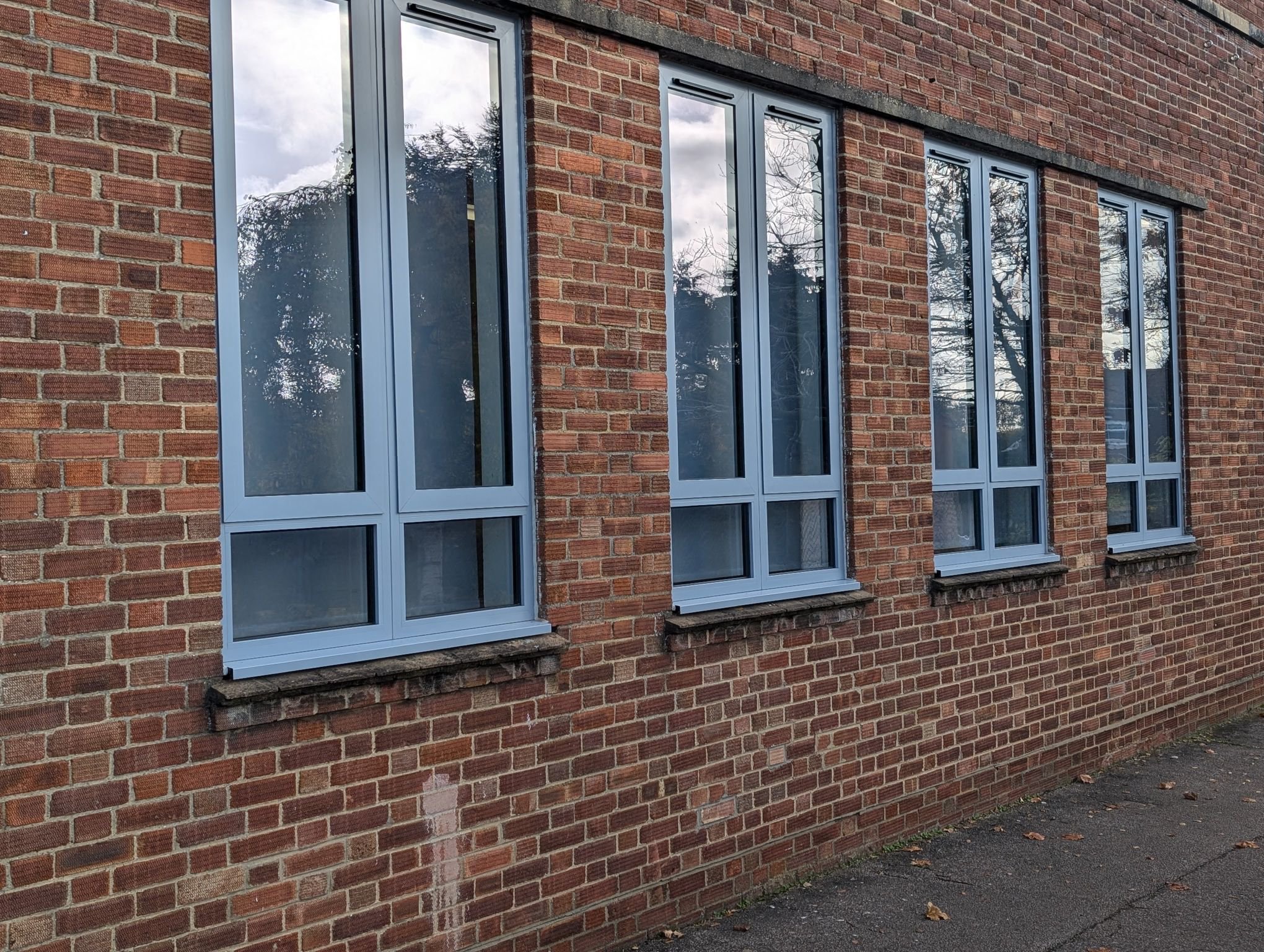 Wymondham High School Aluminium Window instalation .jpeg