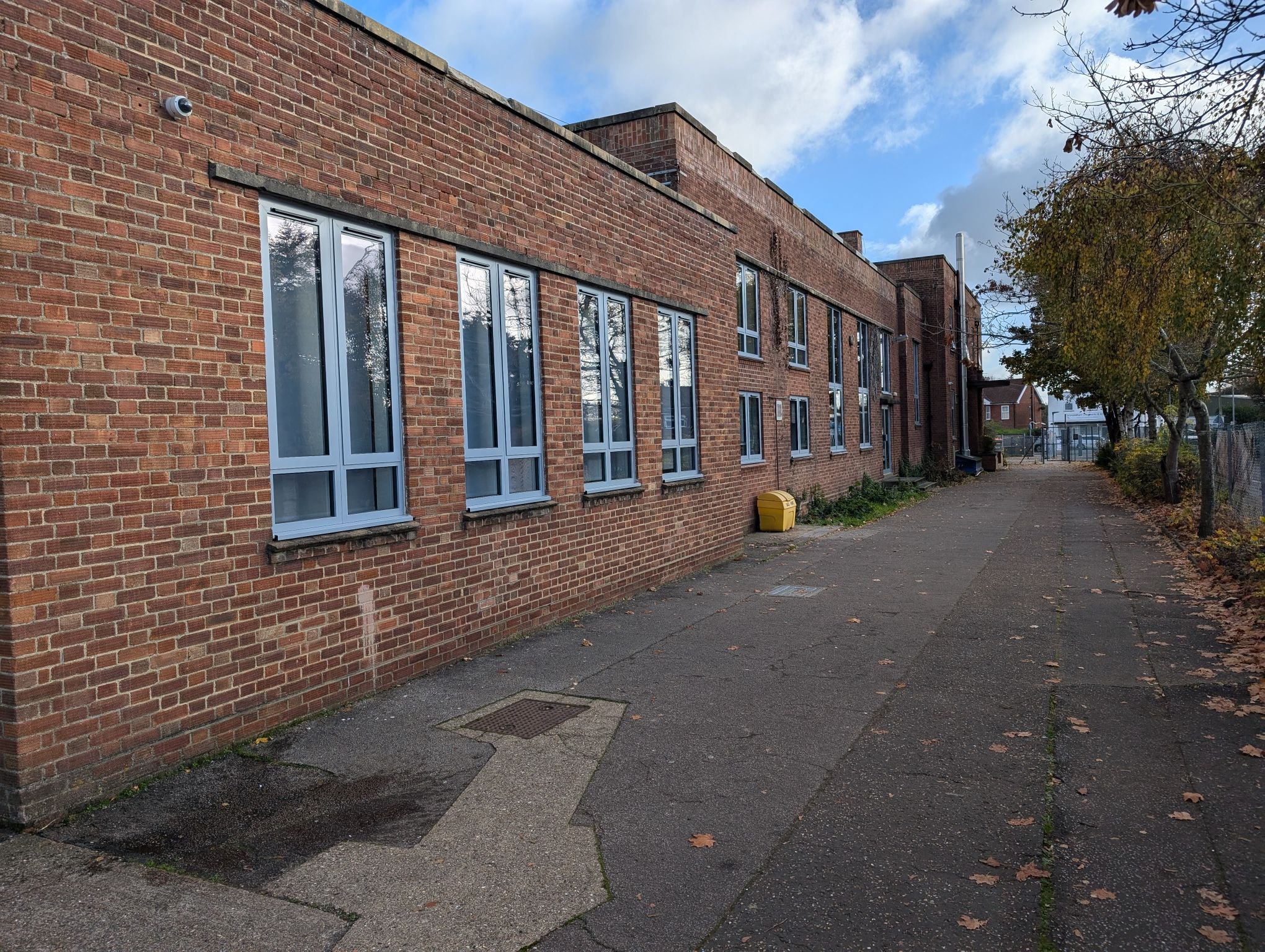 High School Aluminium Window installation .jpeg